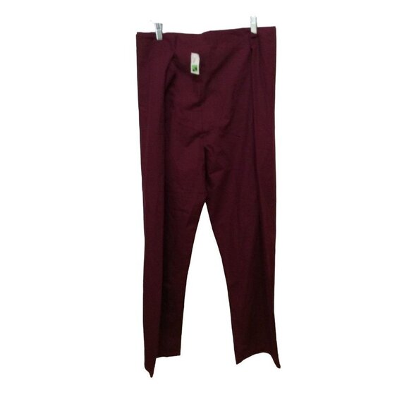 ams 4XL Scrub Pants Red Burgundy NWT - Picture 2 of 4